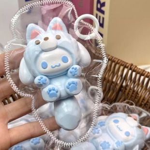 大尾巴系列捏捏乐可爱烂泥感水感硅胶慢回弹解压玩具发泄减压