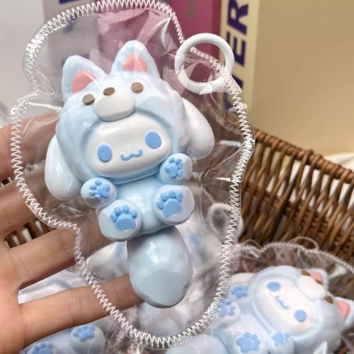 大狐狸玉桂狗捏捏乐可爱烂泥感水感硅胶慢回弹解压玩具发泄减压