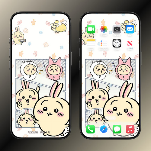 Chiikawa乌萨奇 iPhone苹果手机live壁纸 4K高清安卓手机动态壁纸