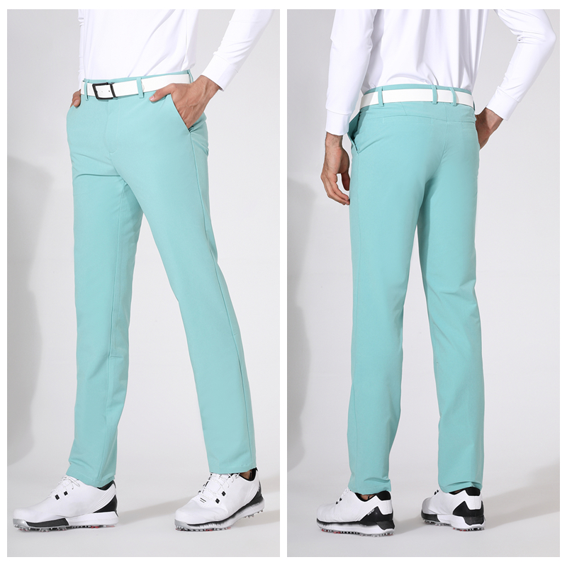 高尔夫球裤男长裤秋冬保暖裤子