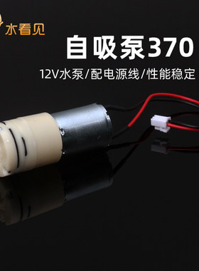 370水泵隔膜泵自吸泵12V