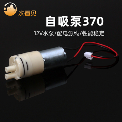 370水泵隔膜泵自吸泵12V