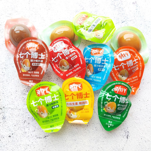 劲仔七个博士鹌鹑蛋卤香盐焗茶香