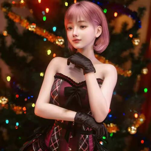 DAZ资源GN Keren and Expressions for G9亚洲清纯少女(仅体型)IM