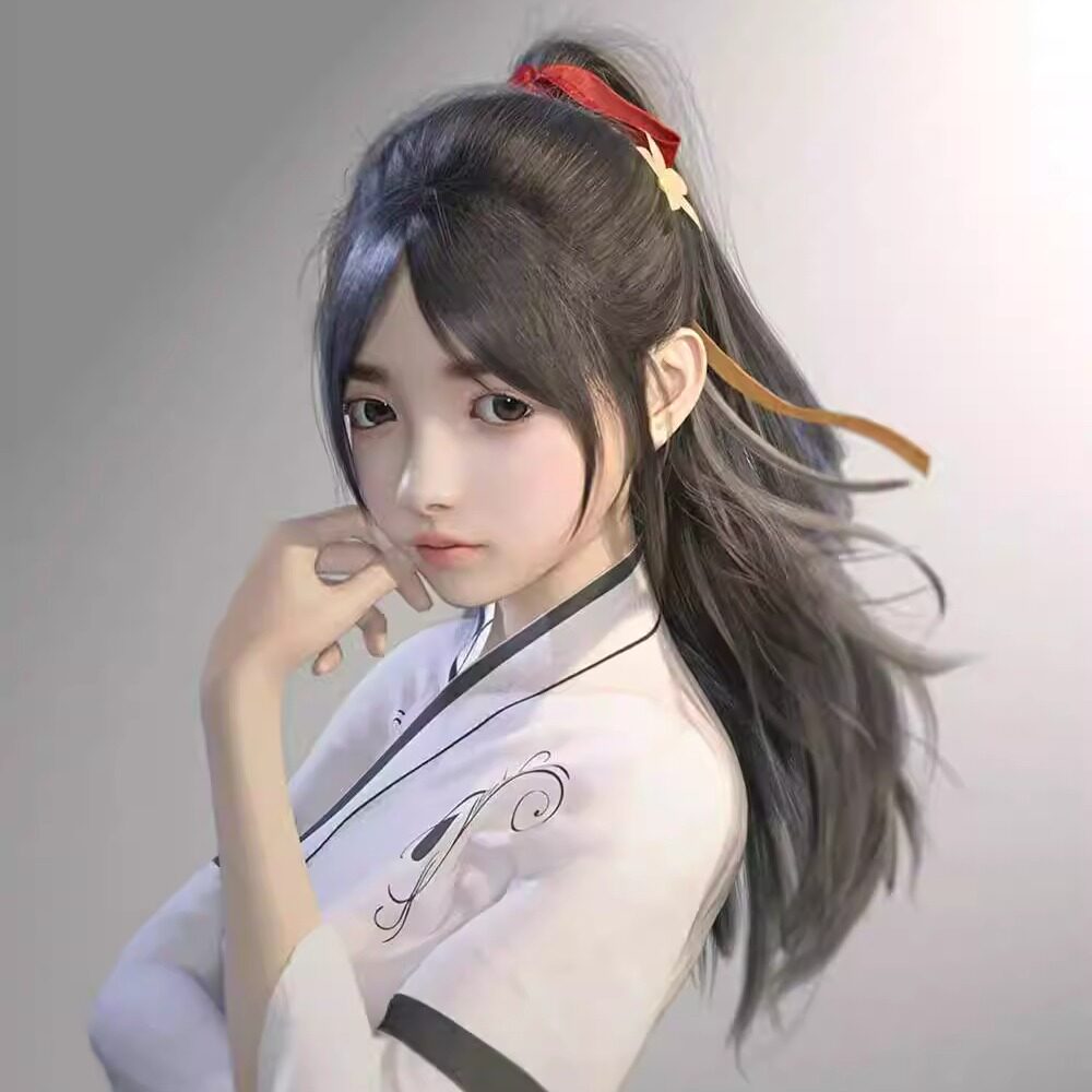 DAZ资源 Sue Yee Half Shawl Long Hair G8, G8.1 长发(仅发型)IM