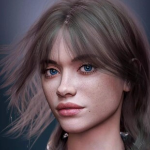 DAZ资源 Luna Genesis For 美女体型 仅体型 个性