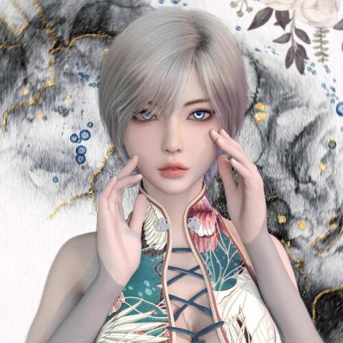 DAZ资源 Noki Freyja HD for Genesis 9 少女体型 (仅体型) IM