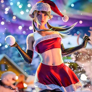Crop dForce Isabella G8.1圣诞套装 仅服装 Christmas
