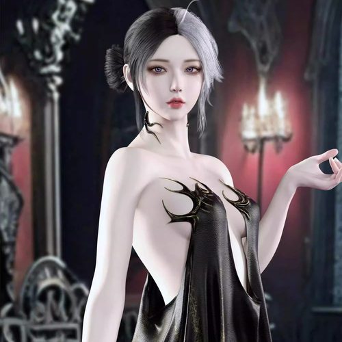 DAZ资源 Noki Meigetsu HD for G9 亚洲冷艳美女体型 (仅体型) IM