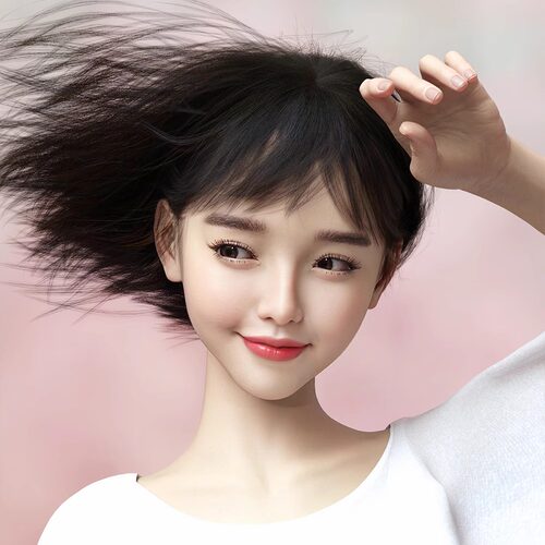dForce Summer Sports Hair G8,G8.1F女性短发发型(仅发型) [IM]