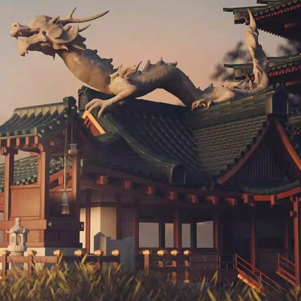 DAZ资源 Samurai Arena 中式建筑   【 IM格式 】