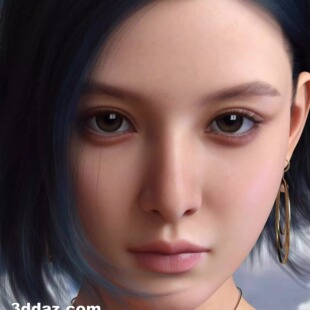 DAZ资源 Bene Genesis for 仅体型 亚洲明媚少女
