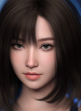 DAZ资源 Jui for Genesis 9 少女体型  (仅体型)  (非IM)