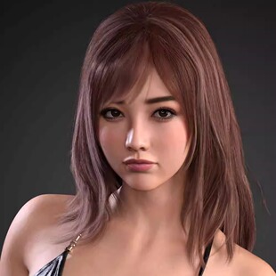 DAZ资源 IM格式 Genesis 仅体型 for HID 亚洲女青年体型