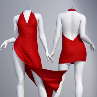 DAZ资源 for 仅服装 Collection 连衣裙 Gown dForce