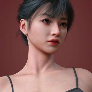 Genesis for Yayu 非IM 亚洲舞蹈生 仅体型 DAZ资源