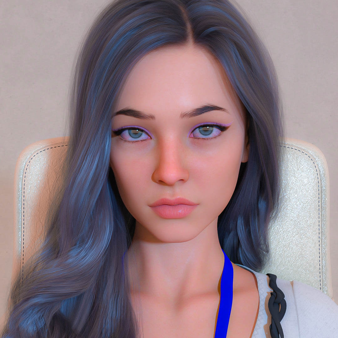 DAZ资源 Sovy for Genesis 8 Female 美女体型 (仅体型) 非IM