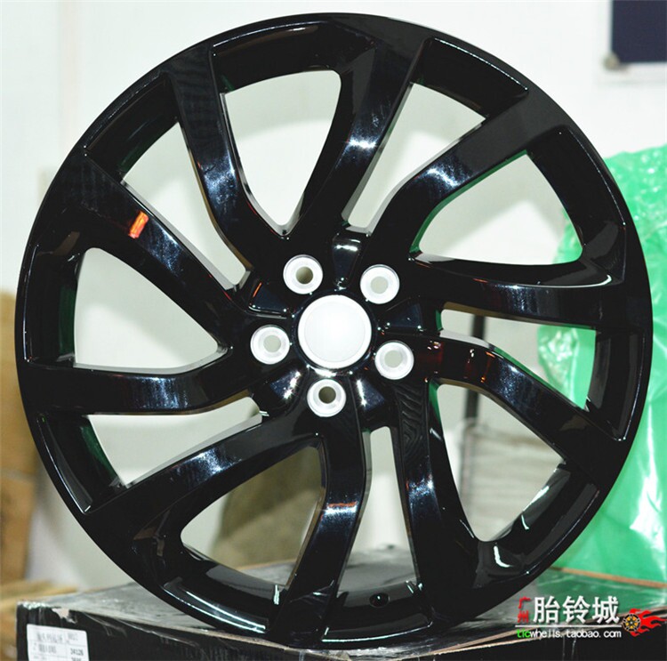 适用于19寸路虎揽胜极光限量版极光神行者2发现神行星脉改装轮毂