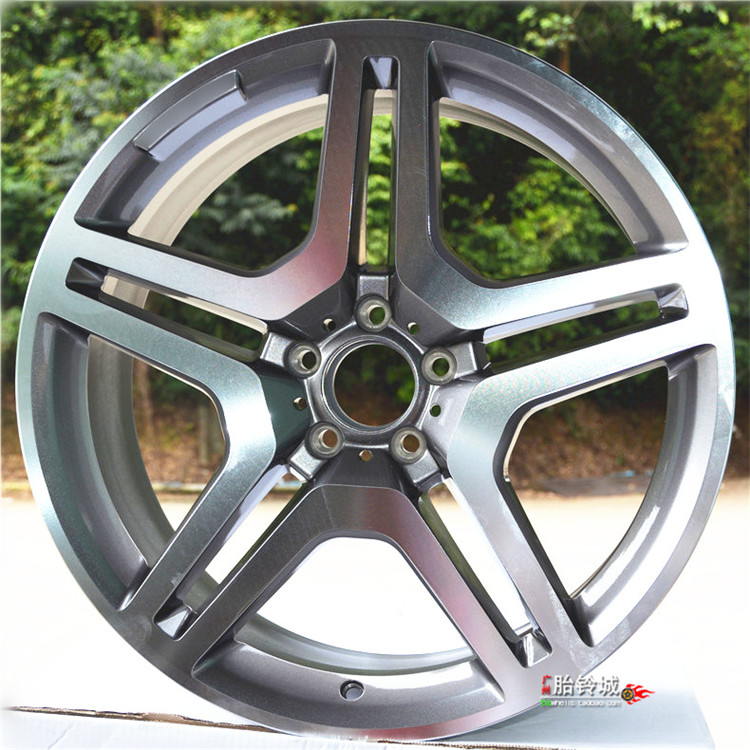 适用于20 21寸奔驰GLS400GLS63GL550ML320GL350GLE450GLC改装轮毂