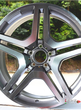 适用于20 21寸奔驰GLS400GLS63GL550ML320GL350GLE450GLC改装轮毂