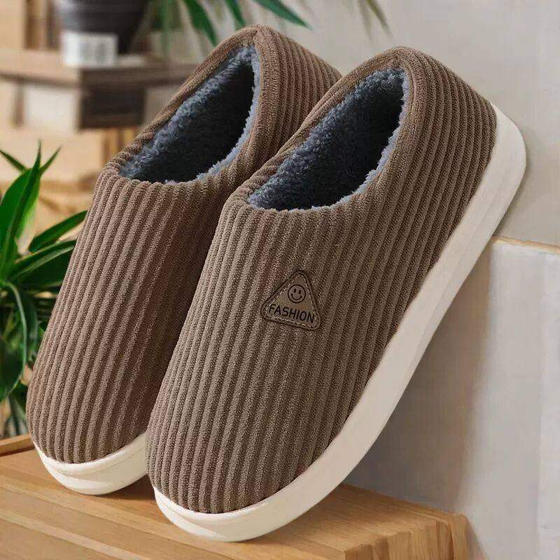 加大码冬季厚底全包跟棉鞋男保暖防滑软底棉拖鞋居家女士月子棉鞋,居家布艺,居家棉拖/棉鞋,淘宝优惠券,粉丝福利购,淘宝优惠卷