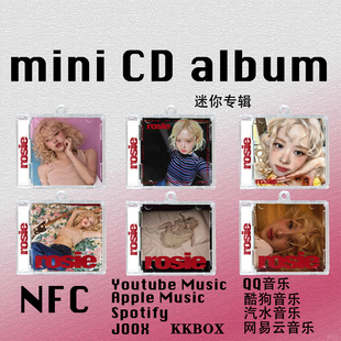 Rosie迷你专辑个人solo朴彩英ROSE新歌blackpink钥匙扣nfc挂件CD