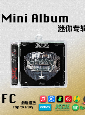 ATE迷你专辑StrayKids迷Chk Chk Boom周边SKZ挂件NFC钥匙扣CD礼物