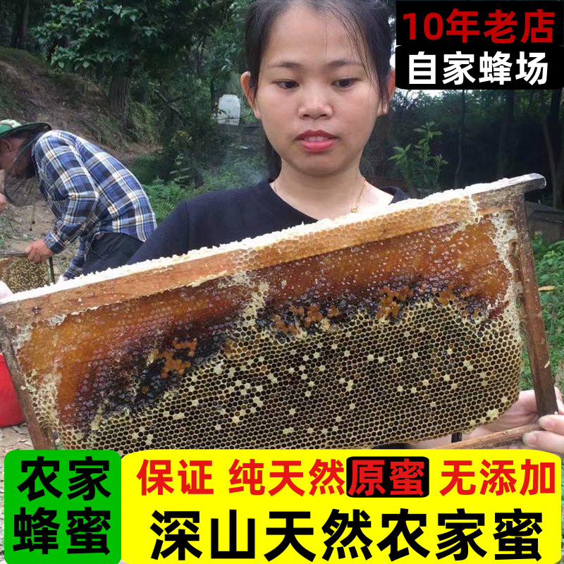 福建永春蜂蜜纯正天然野生农家自产深山百花土蜂蜜原蜜无添加500g