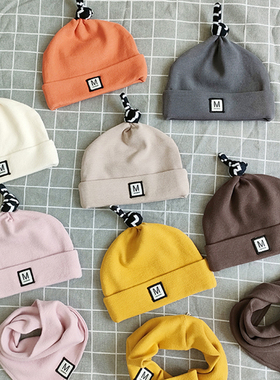 新款春秋帽子胎帽儿童帽纯棉宝宝帽子新潮可爱婴儿男女新生儿