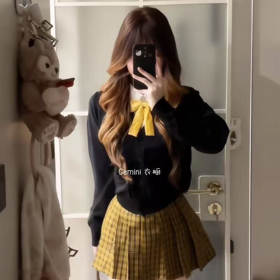 JK制服日系秋冬学院风衬衫向日葵