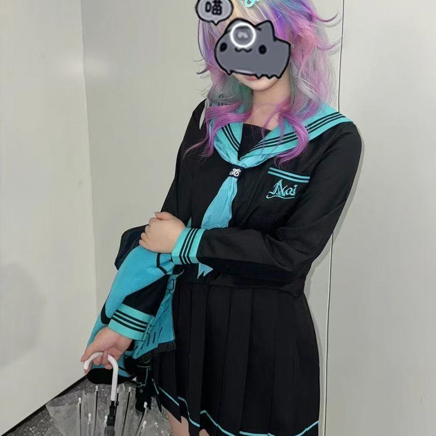 JK日系校供学院风长袖制服水手服