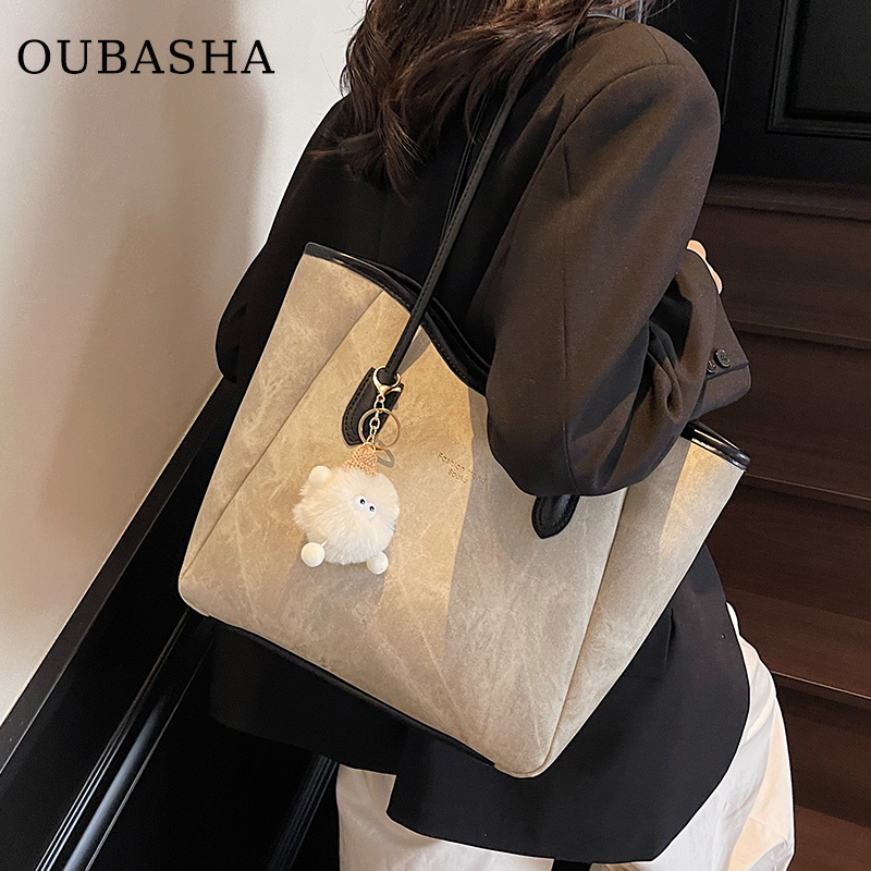 欧芭莎轻奢大容量上班通勤托特包