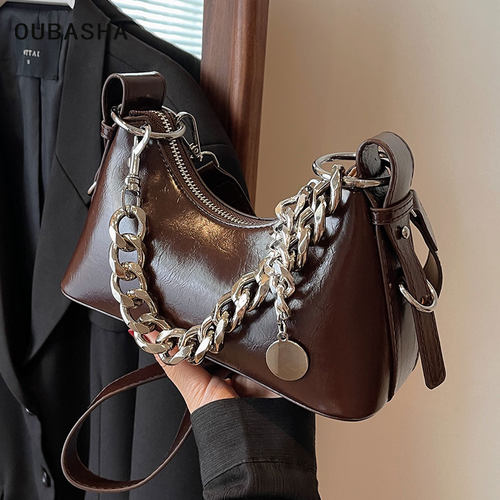 欧芭莎高级感小众质感单肩斜挎包