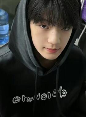 TF家族四代汪浚熙同款衣服连帽卫衣秋冬款男女宽松学生百搭外套潮