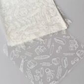 500张16 16cm正方形慕斯蛋糕垫膜蛋糕西点花衬纸布丁瓶封口玻璃纸