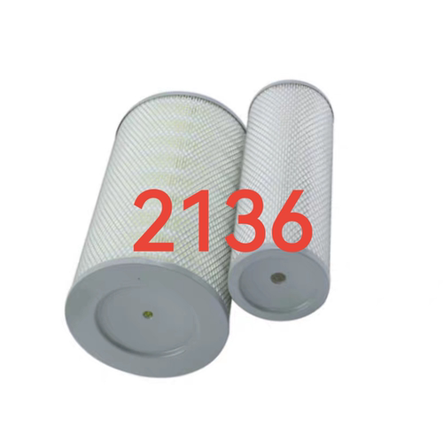 康明斯东风小霸王多利卡K2136空气滤芯康霸货车滤清器K2137空气格