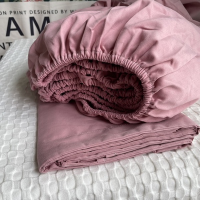 加厚磨毛纯棉床笠床罩简约纯棉