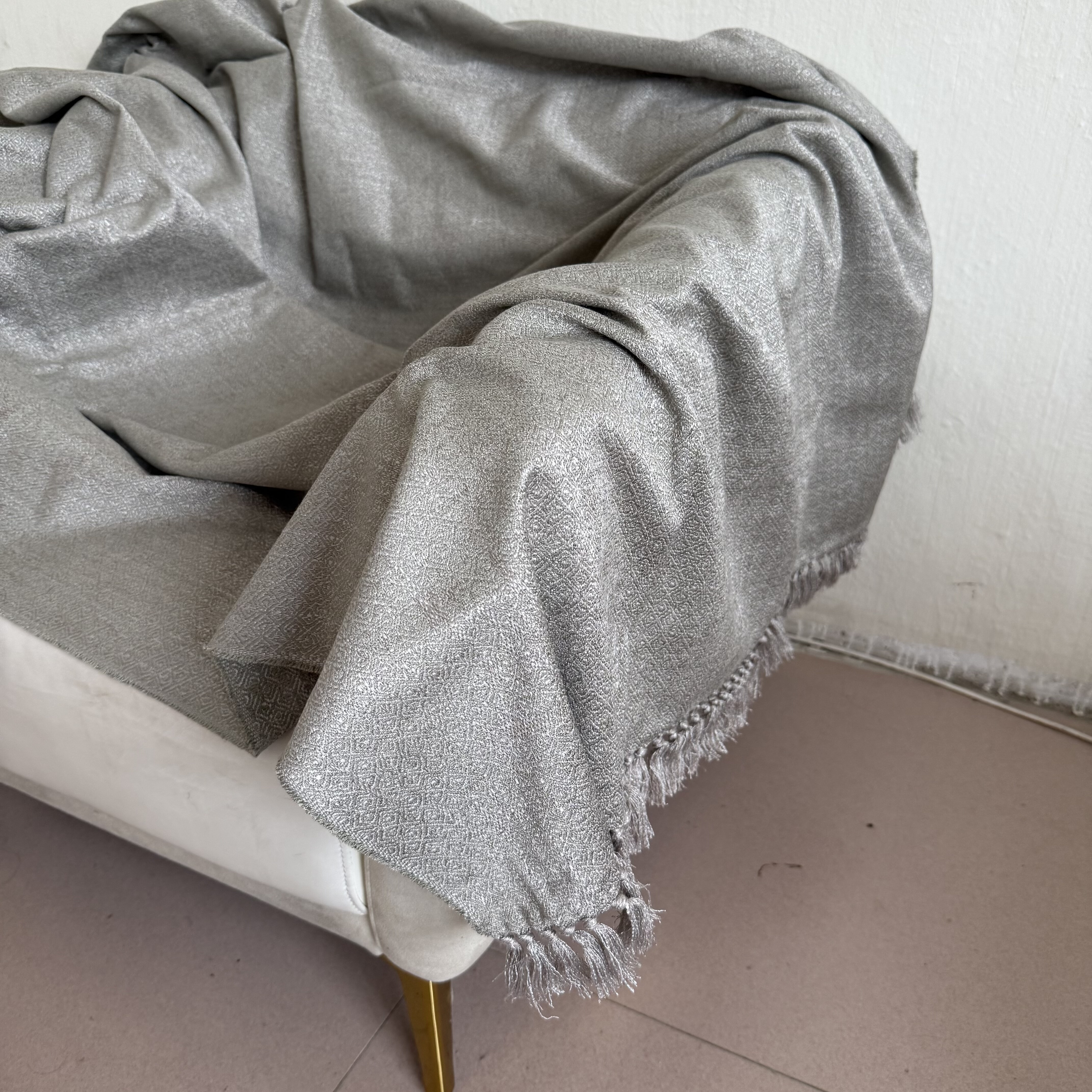 高级感！仅20条！卖完下架！外贸汉麻盖毯手工流苏毯休闲沙发毯子