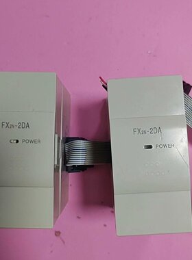 三菱FX2N2DA拆机如下图实物拍摄功能包好盖板议价