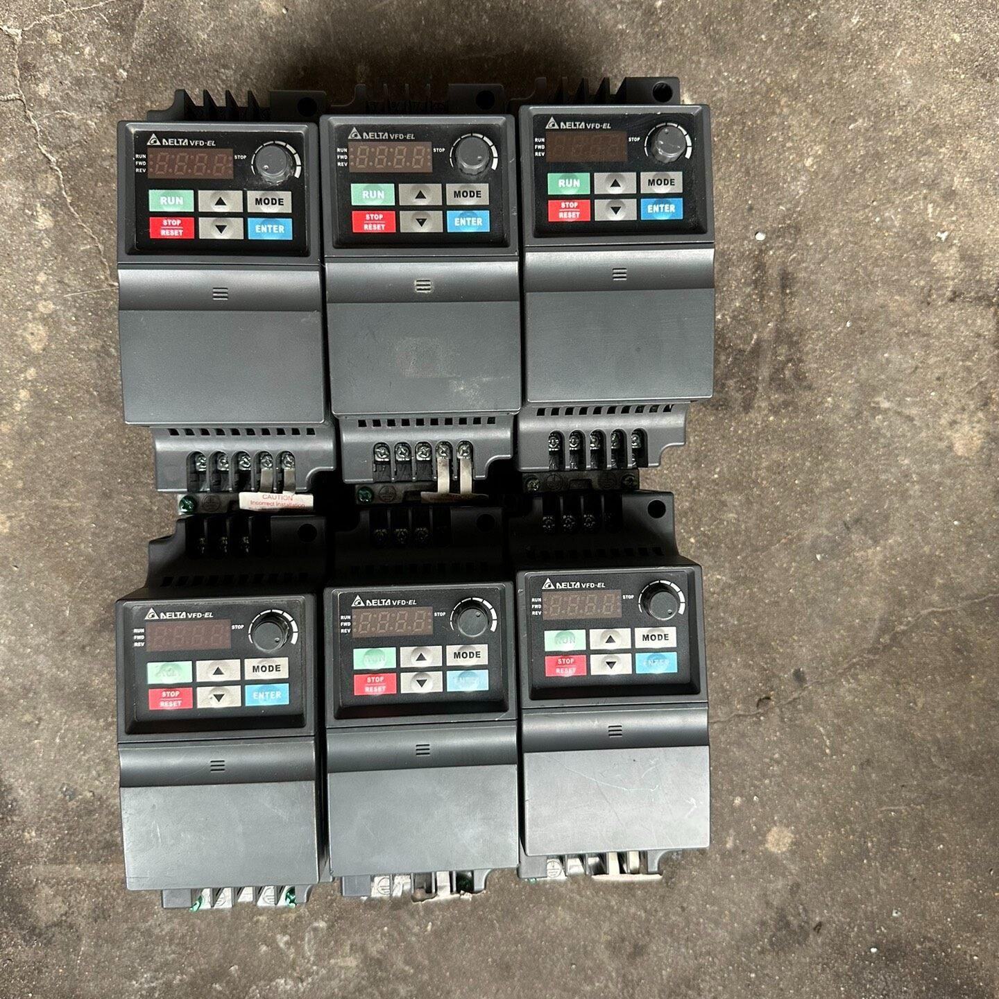 正品台达变频器VFD007EL43A二手拆机11台议价