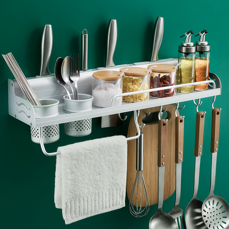 玄策太空铝北欧简约风1层免打孔