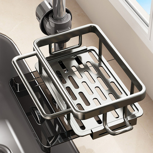 厨房水龙头置物架多功能沥水篮