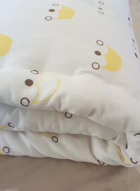 定做棉花儿童被子110x140cm秋冬幼儿园被芯内胆110x130cm小棉被