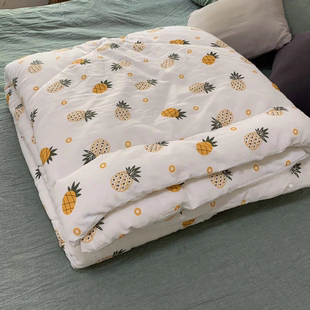 小学生薄被夏凉被130x180儿童棉絮被芯幼儿园午睡小棉被120x200