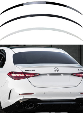 适用奔驰C级W206 C200 C260 C300 C43 C63 AMG款尾翼定风翼改装