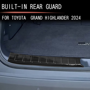 适用于24款丰田TOYOTA GRAND HIGHLANDER内置后护板大汉兰达改装