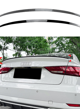 适用奥迪A3 S3 8V Sedan 2014-2020 S款尾翼顶翼定风翼外饰改装