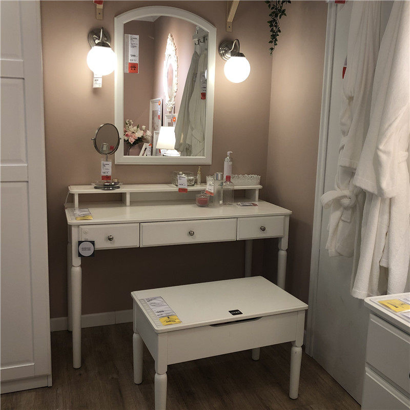 梳妆台简约宜家价格 梳妆台简约宜家图片 星期三