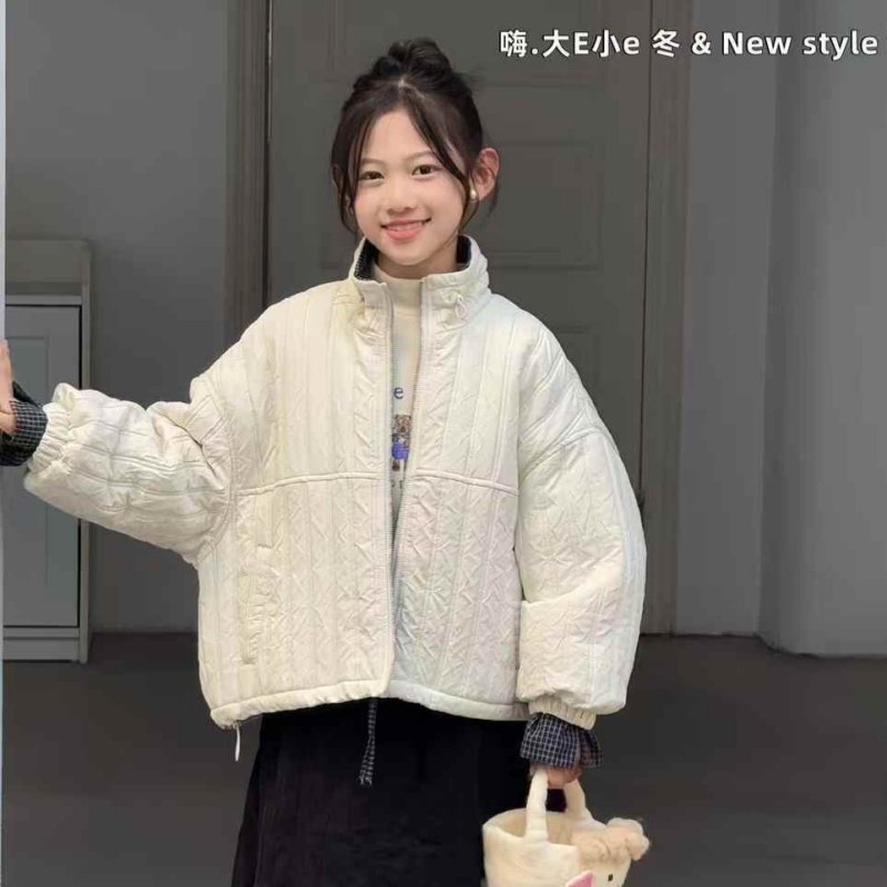 大E小e韩版外套2025冬新款儿童加厚棉袄女童时尚洋气短款棉服2840,童装/婴儿装/亲子装,棉袄/棉服,淘宝优惠券,粉丝福利购,淘宝优惠卷