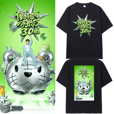 陆虎3.0演唱会同款应援T恤